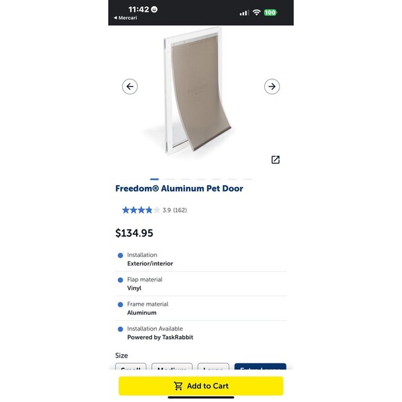 XL Petsafe pet door - Picture 6 of 6